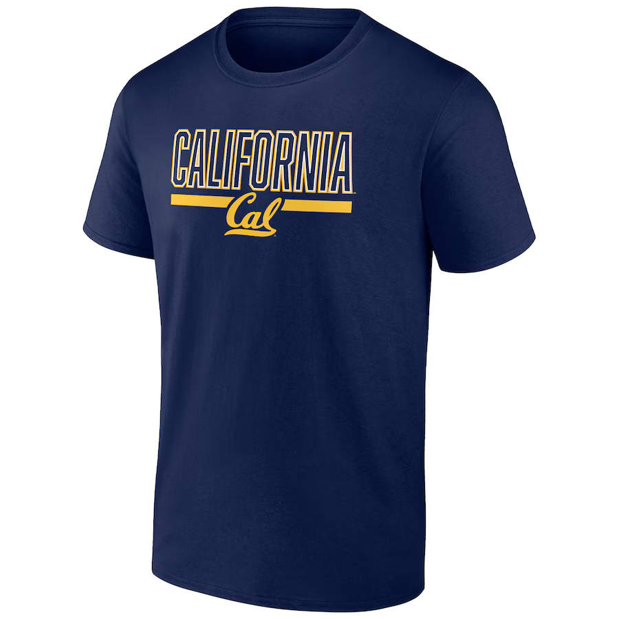 ファナティクス　NCAA Tシャツ　クラシック インライン チーム SS　UCバークレー（CAL）（ネイビー）