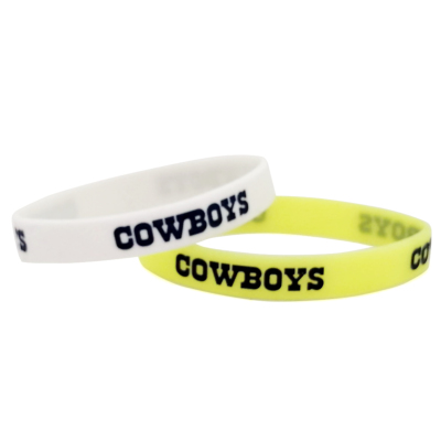 アミンコ NFL シリコンブレスレット（4本パック） カウボーイズ