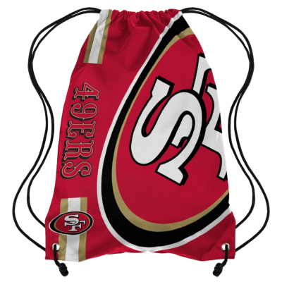 FOCO　NFL ドローストリングバッグ ビッグロゴ　49ers