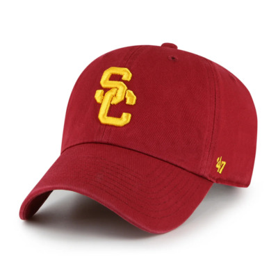 ''47　NCAA キャップ　CLEAN UP　USC（カージナル）
