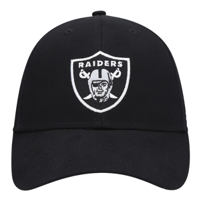 ニューエラ レイダース ベースボール キャップ 61.5cm 帽子 NFL 黒