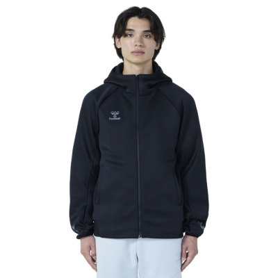 ヒュンメル スウェットフルジップフーディー【HAPB8025】ブラック