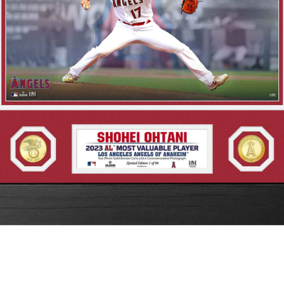 在庫あり】ハイランドミント 大谷翔平 ア・リーグ 2023 MVP受賞記念 Supersized Ohtani  collectible【限定版】｜アメフト用品専門店 QB CLUB オンラインストア