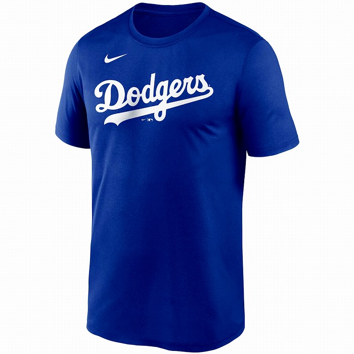 ナイキ MLB Tシャツ DRI-FIT ドジャース（ブルー）│アメフト用品専門