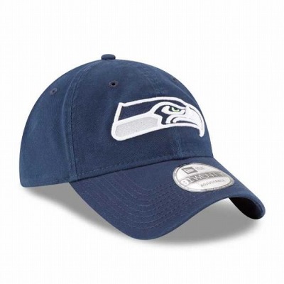 【デッドストック】シアトルシーホークス キャップ 青 ANNCO製 NFL公式品 デッドストック】シアトルシーホークス キャップ 青 ANNCO製 NFL公式品