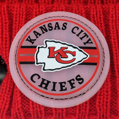 ニューエラ NFL ニットキャップ PATCHED KNIT 2024 チーフス