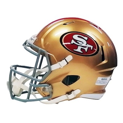 【美品】NFL 49ers☆アメリカンフットボール☆ヘルメット49ers