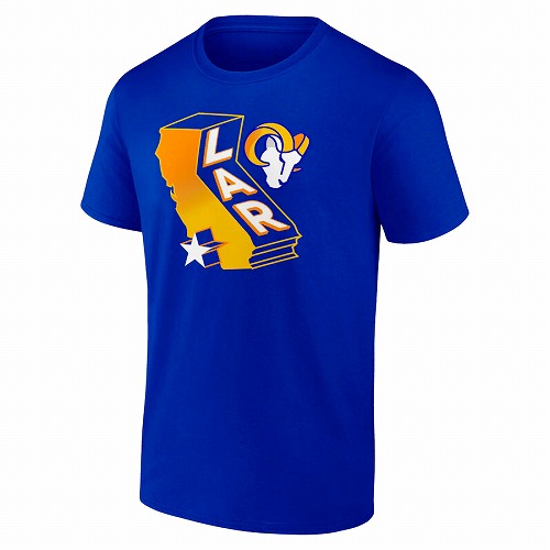 ファナティクス NFL Tシャツ プライムタイム ラムズ（ブルー 