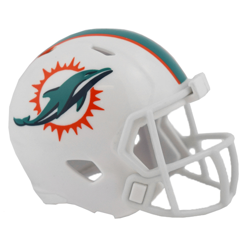 リデル NFL ポケットサイズヘルメット ドルフィンズ アメフト用品