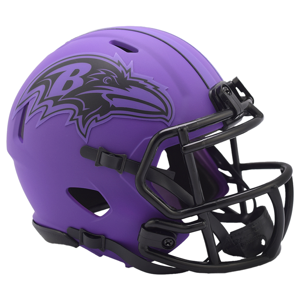 デッドストック Riddellミニヘルメット NFLレイブンズ ヴィンテージ 限定】リデル NFL レプリカミニヘルメット Rave Collection