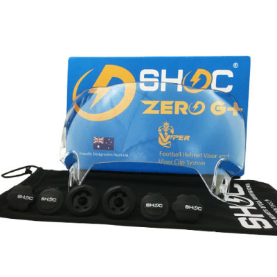 SHOC アイシールド Zero-G プラス クリア│アメフト用品専門店 QB CLUB オンラインストア