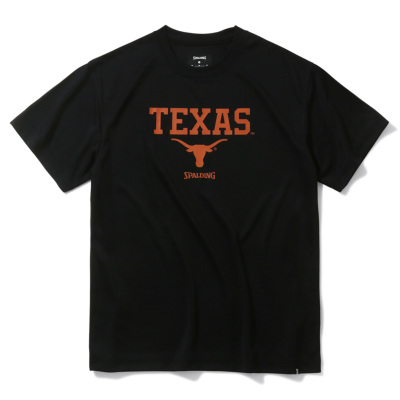 スポルディング Tシャツ テキサス ホーンロゴ【SMT24024TX】ブラック