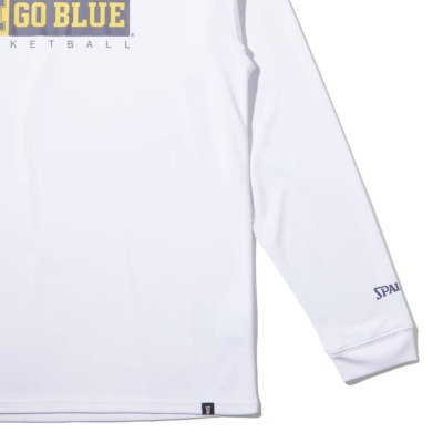 スポルディング NCAA ロングTシャツ ミシガン Mゴーブルー