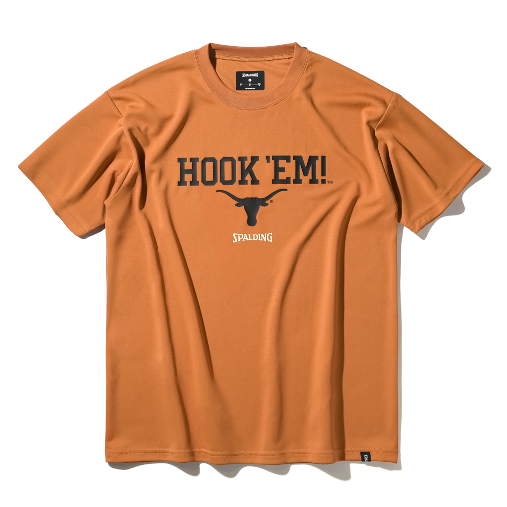 スポルディング NCAA Tシャツ テキサス HOOK'EM ホーンロゴ