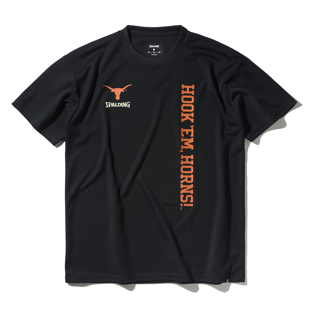スポルディング NCAA Tシャツ テキサス HOOK'EM ホーンズ【SMT25032TX