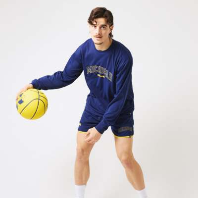 スポルディング NCAA ロングスリーブTシャツ ミシガン