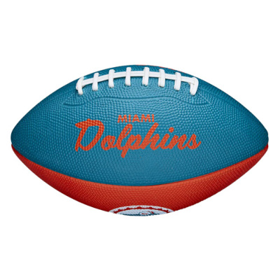 ウィルソン　NFL ジュニアサイズボール レトロミニ　WTF1524XB　ドルフィンズ