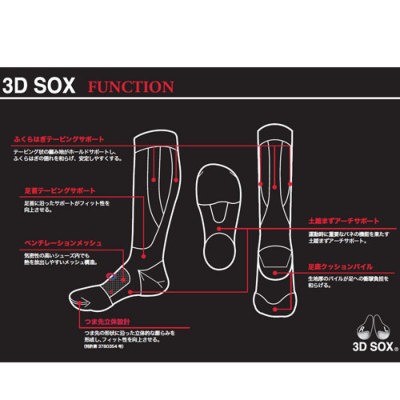 QBクラブオリジナル］3Dソックス QBS-100│アメフト用品専門店 QB CLUB