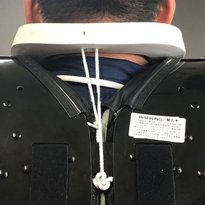 DOUGLAS ネックロール　ブラック ダグラス ネックロール AD231 （1インチ） ホワイト│アメフト